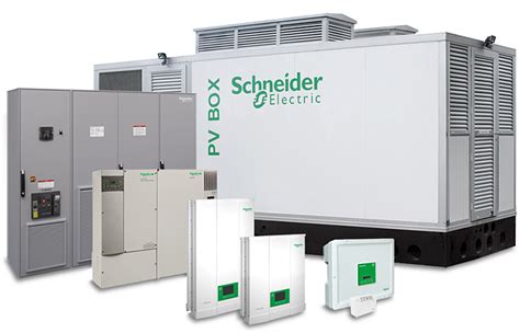 schneider solar pv box